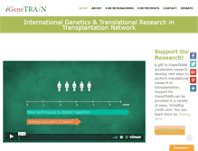 Tablet Screenshot of igenetrain.org